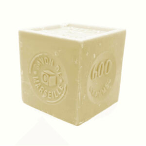 600g Savon De Marseille Cube Natural