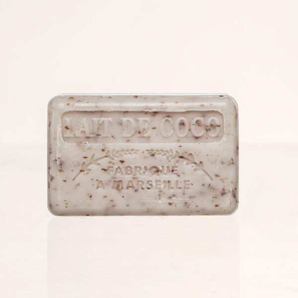 French Marseille Soap Lait de Coco (Coconut Milk) 125g - Image 2
